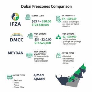 Best Free Zones in Dubai for Startups